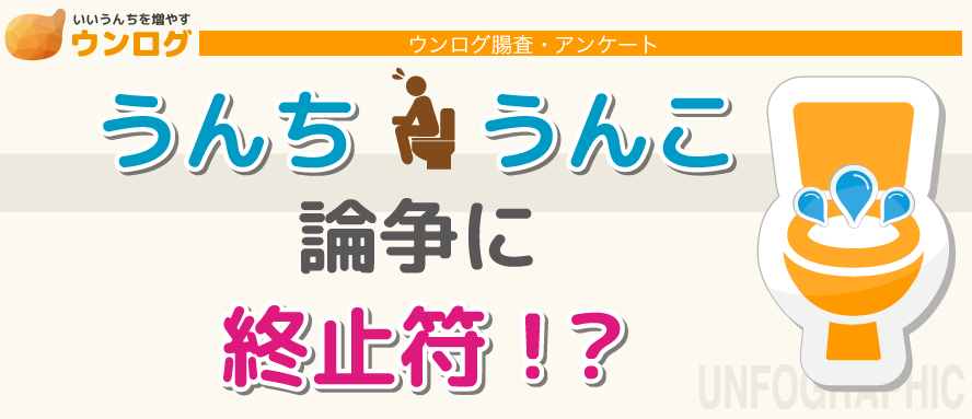うんち・うんこ論争に終止符！？【ウンログ腸査】