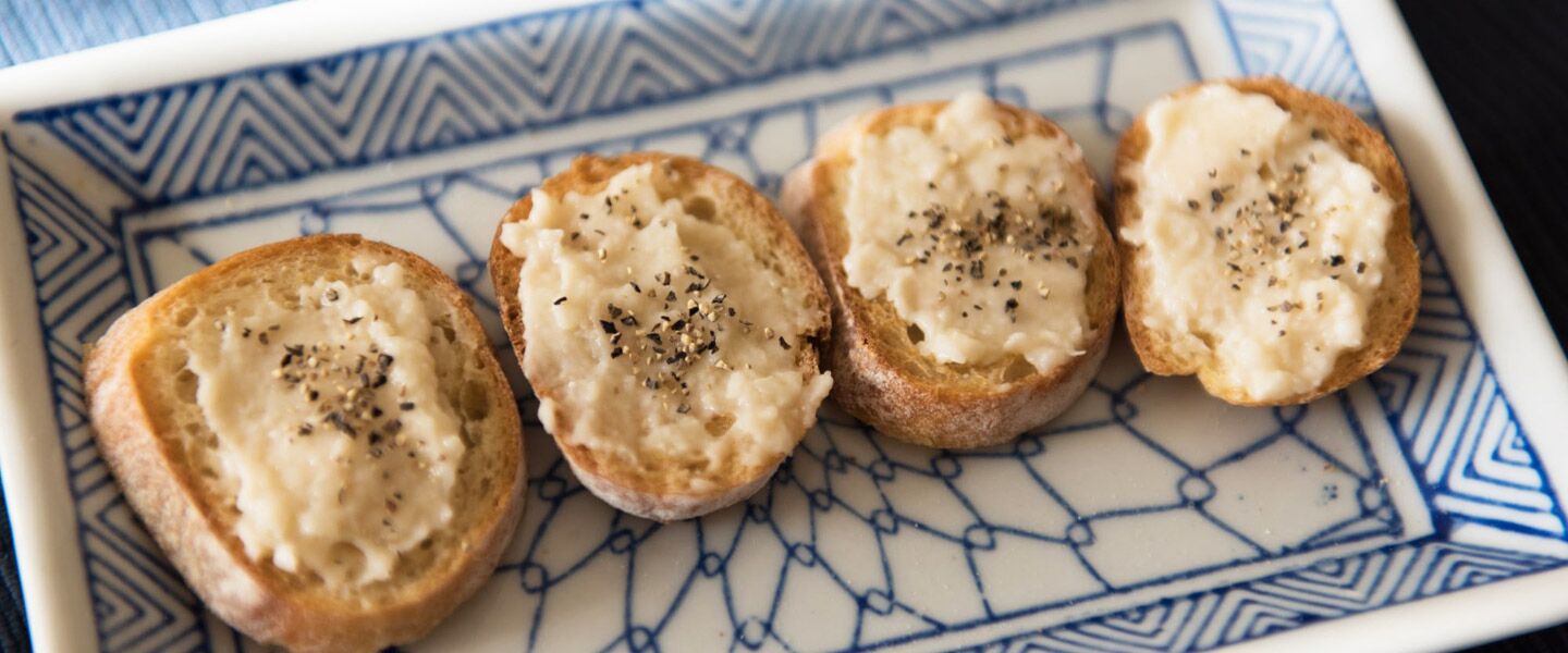 発酵食品 de おうちバル♪酒粕カナッペ