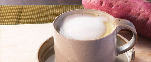 太いうんちを出そう！“さつまいもラテ”