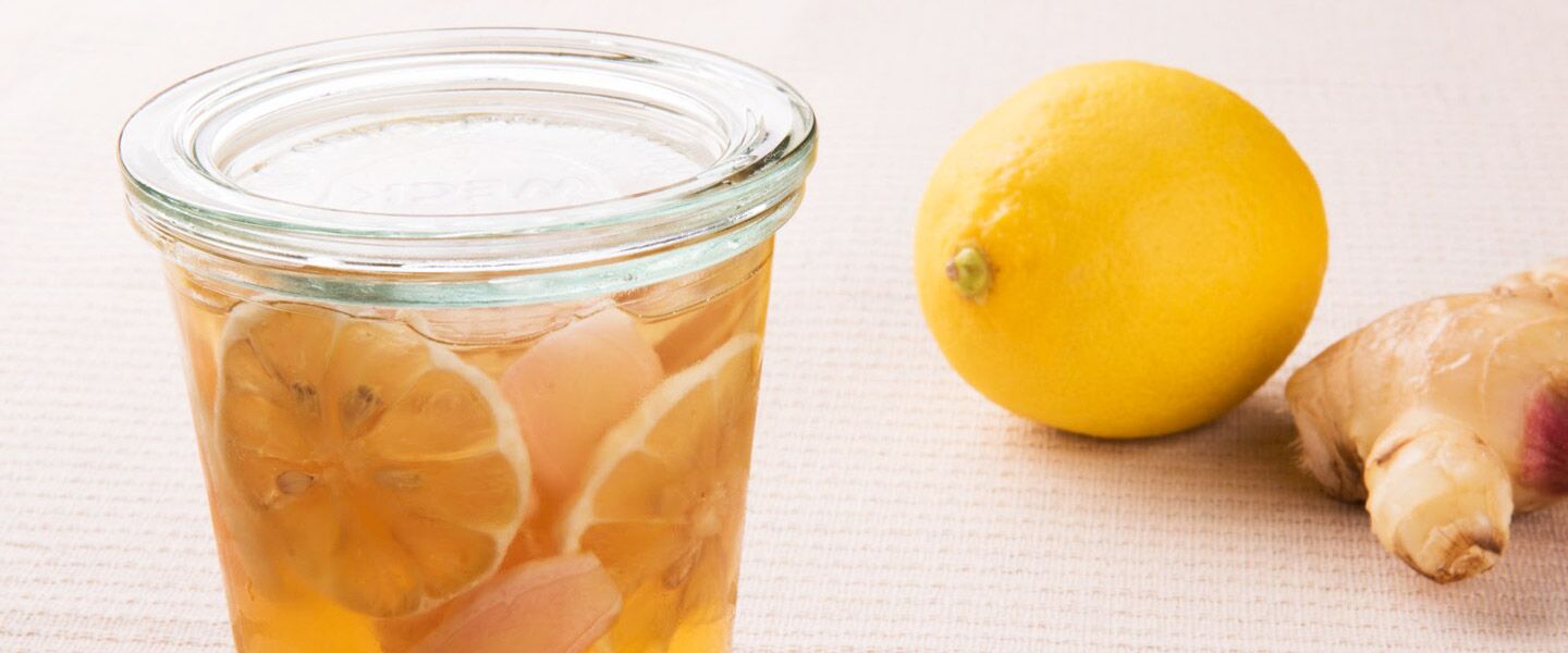 切って漬けるだけ！簡単ジンジャーシロップ