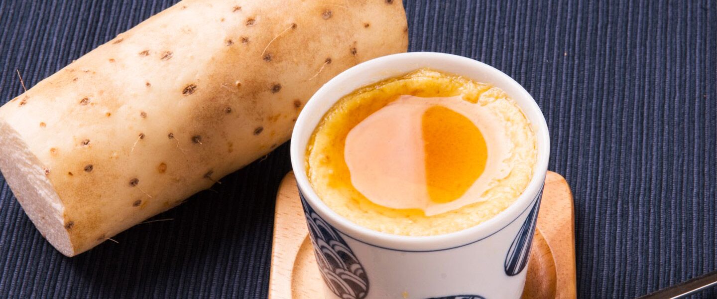 長芋でとろとろ美腸プリン