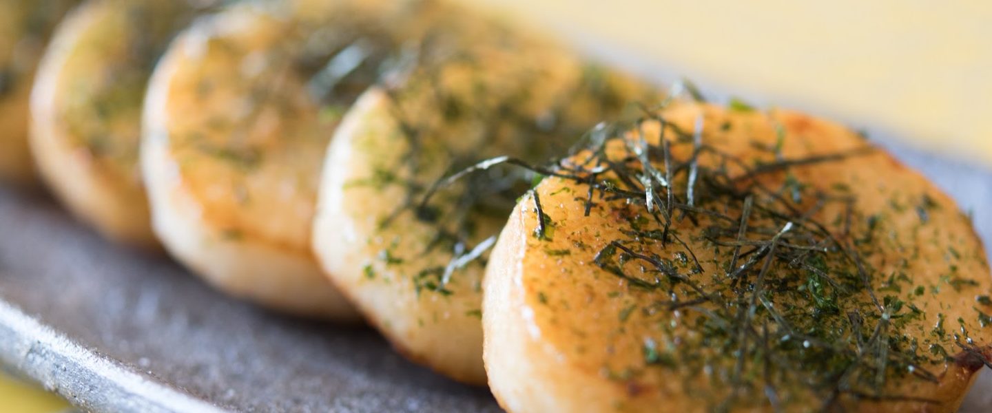 青のり香る♪長いもステーキ