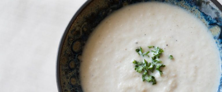 甘くて美味しい！新ごぼうの冷製スープ