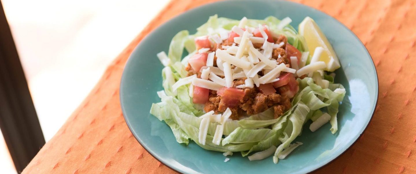 生おからでスパイシー♪タコライス