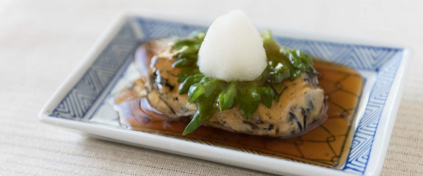 長芋で“腸”フワフワ♪豆腐ハンバーグ