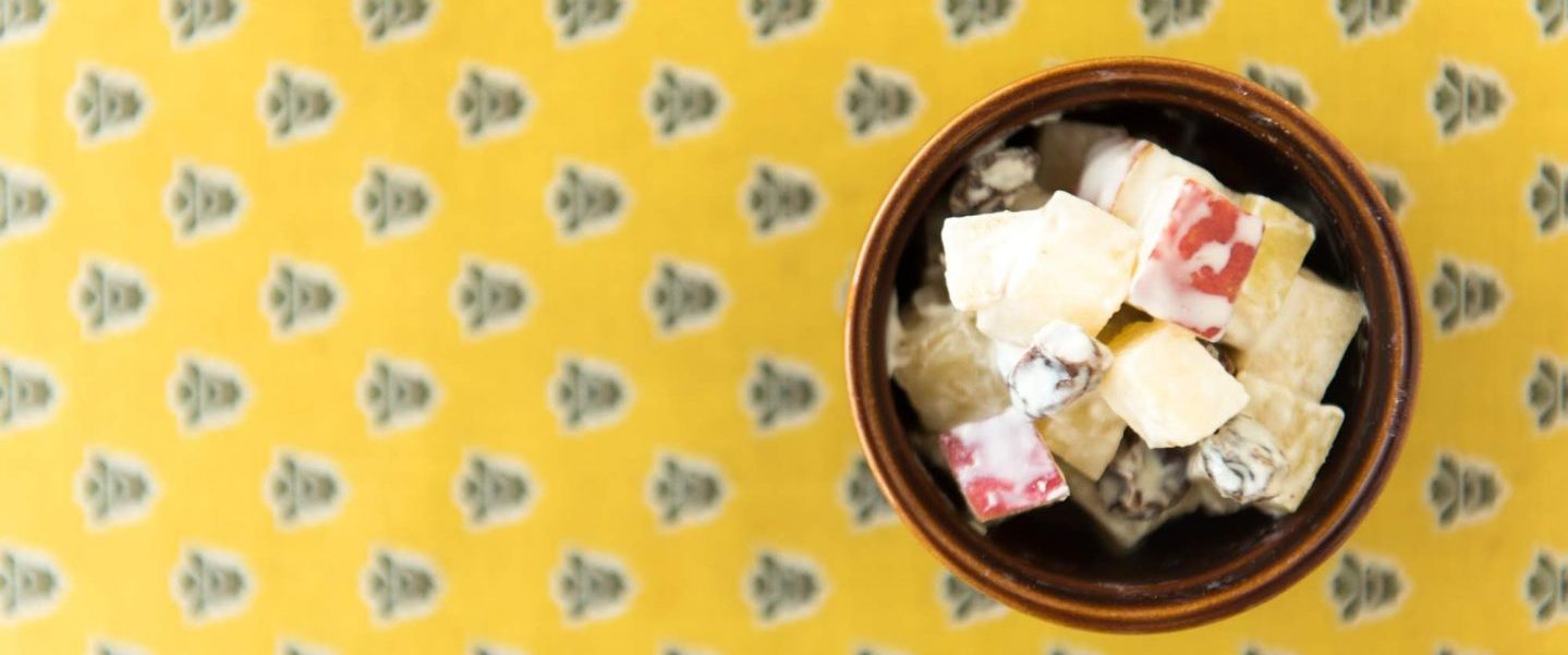 切って混ぜるだけ簡単！さつま芋のデザートサラダ♪