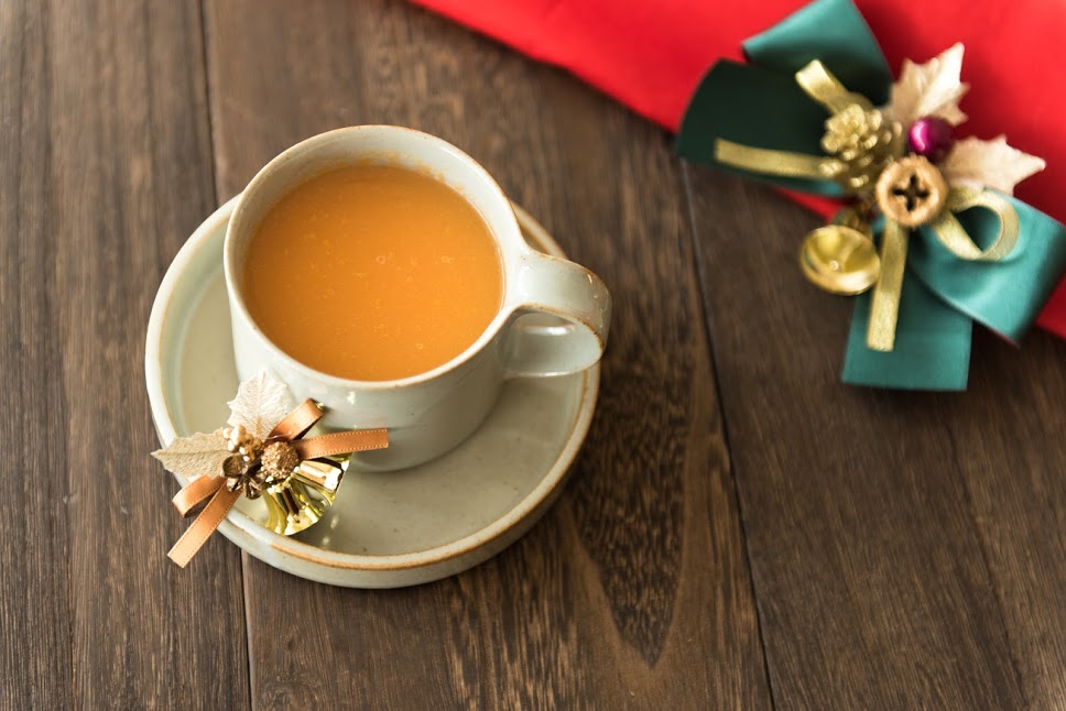 りんごと人参のホットスムージー